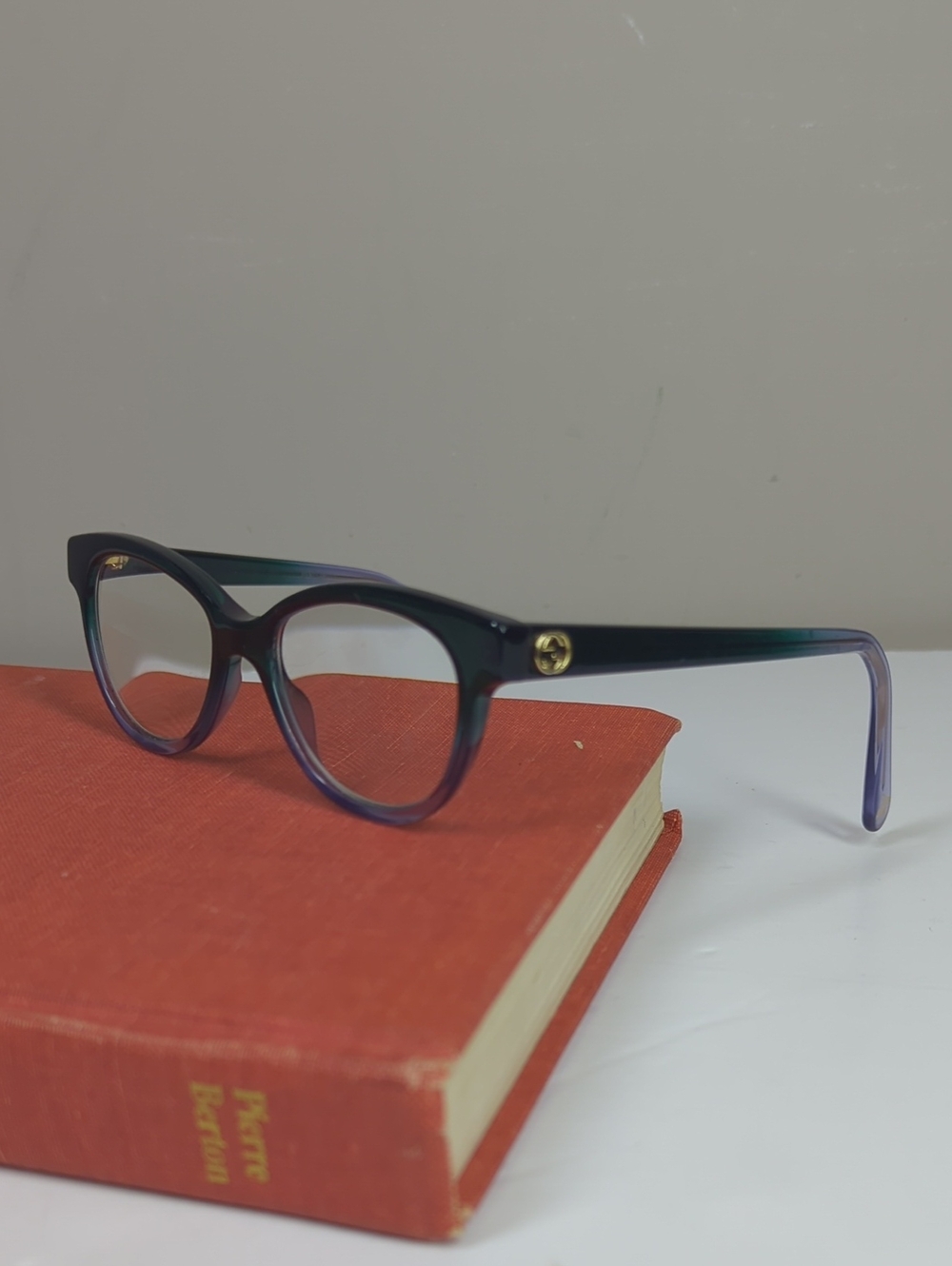 Gucci GG0373O Ombre Gradient Glasses Petite Small Face Size 47-16-140 Authentic